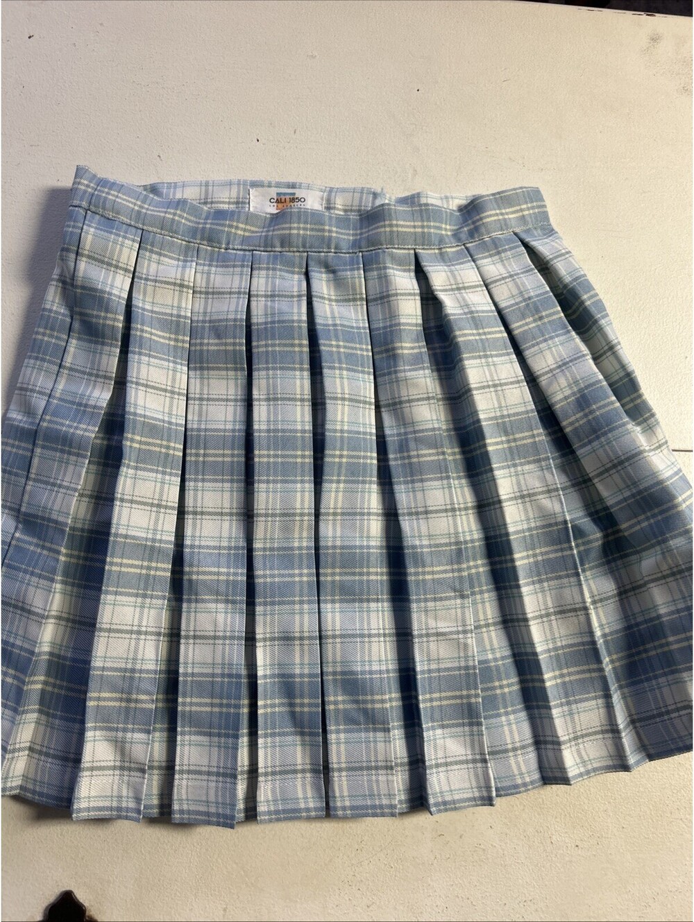 Small Cali 1850 Blue Plad Skirt
